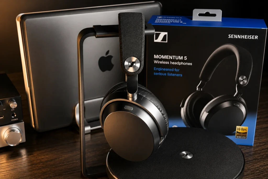 Looking for the Sennheiser MOMENTUM 5 Wireless? Our editorial review covers everything currently known about Sennheiser's latest wireless headphone and what to expect.