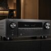 Denon AVR-X2900H DAB black AV receiver front panel