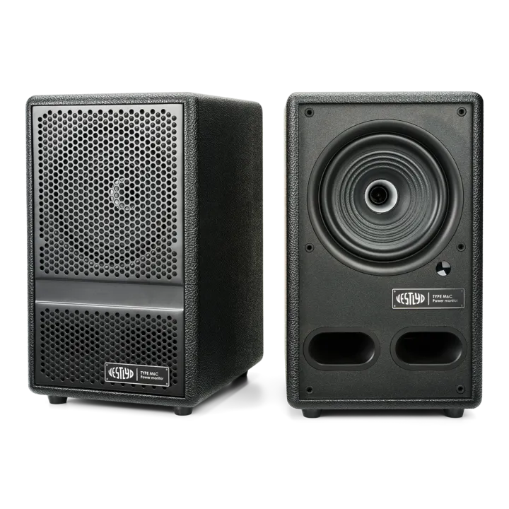 Vestlyd M6C Active Packs HDMI, Phono and USB-C Into a Retro Powered Speaker Pair 9 Vestlyd M6C Active compact powered speaker pair in black