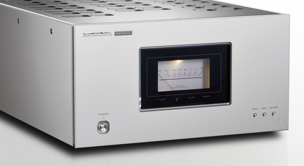 Luxman B-100 Centennial Brings Class A Power to a Flagship Mono Design 8 Luxman B-100 Centennial flagship mono power amplifier