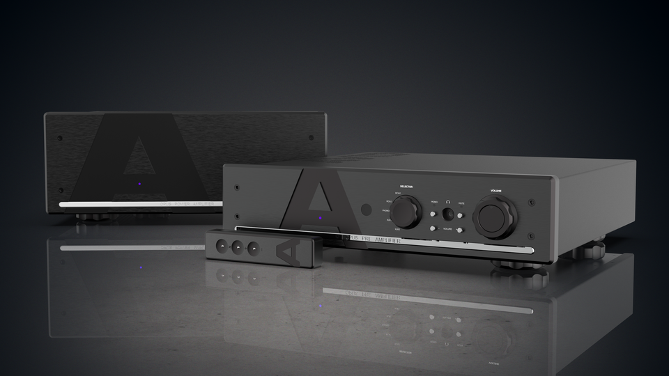 Avid Opus Pre and Opus Power Put Analog Sources First 9 Avid Opus Pre analog preamplifier and Opus Power stereo power amplifier