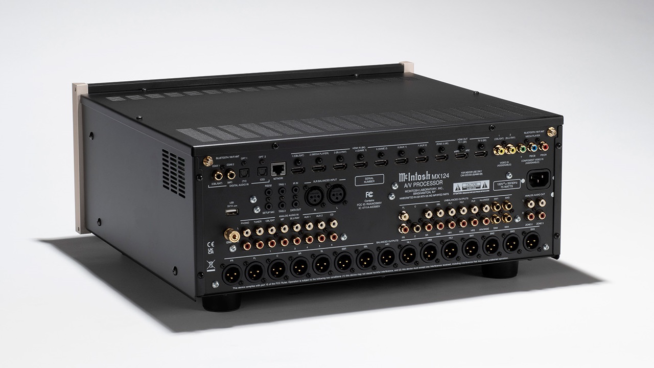 McIntosh MX124 Expands Home Cinema Control With 13.4-Channel Processing 10 McIntosh MX124 13.4-channel AV processor