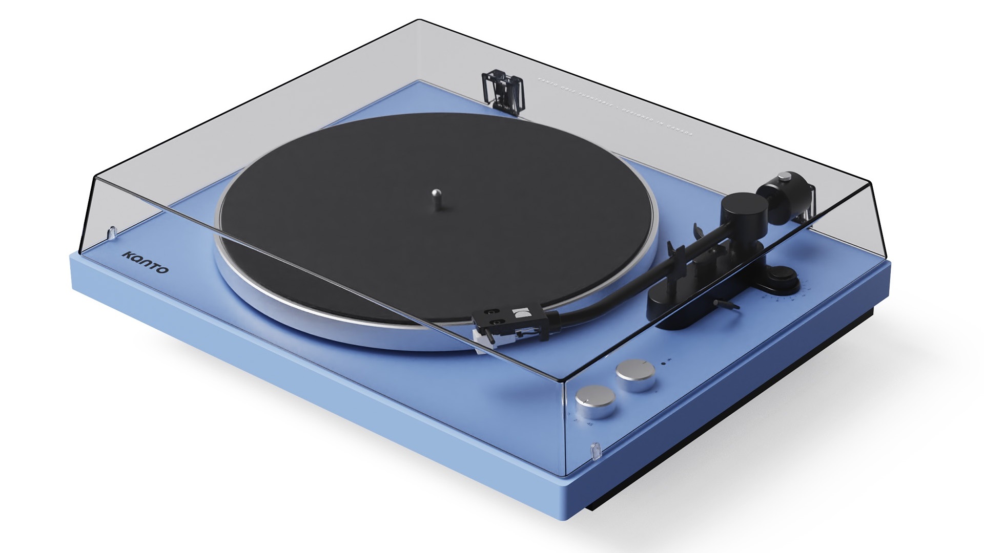 Kanto Obi3 2nd Gen Brings Active Speed Control to Entry-Level Vinyl 8 Kanto Audio Obi3 2nd Gen belt-drive turntable with aluminum platter and J-shaped tonearm