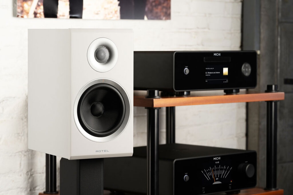 Rotel Amora 5 Signals a Return to Loudspeaker Design 8 Rotel Amora 5 passive two-way monitor speaker in a matte finish