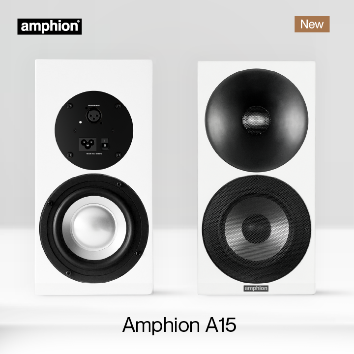 Amphion A15 Puts Active Studio-Monitor Engineering in a Compact Home Speaker 9 Amphion A15 compact active two-way loudspeaker with interchangeable grille