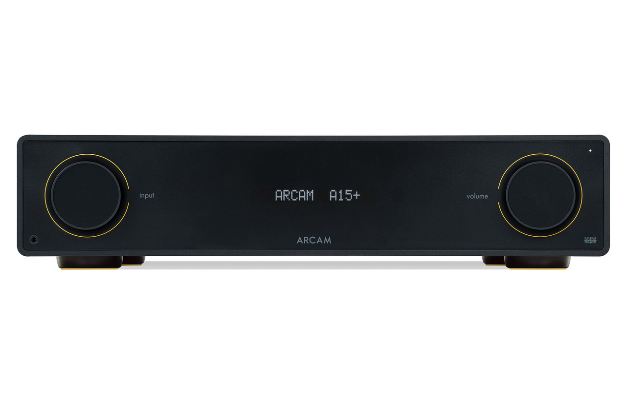 Arcam A15+ Integrated Amplifier (Black)