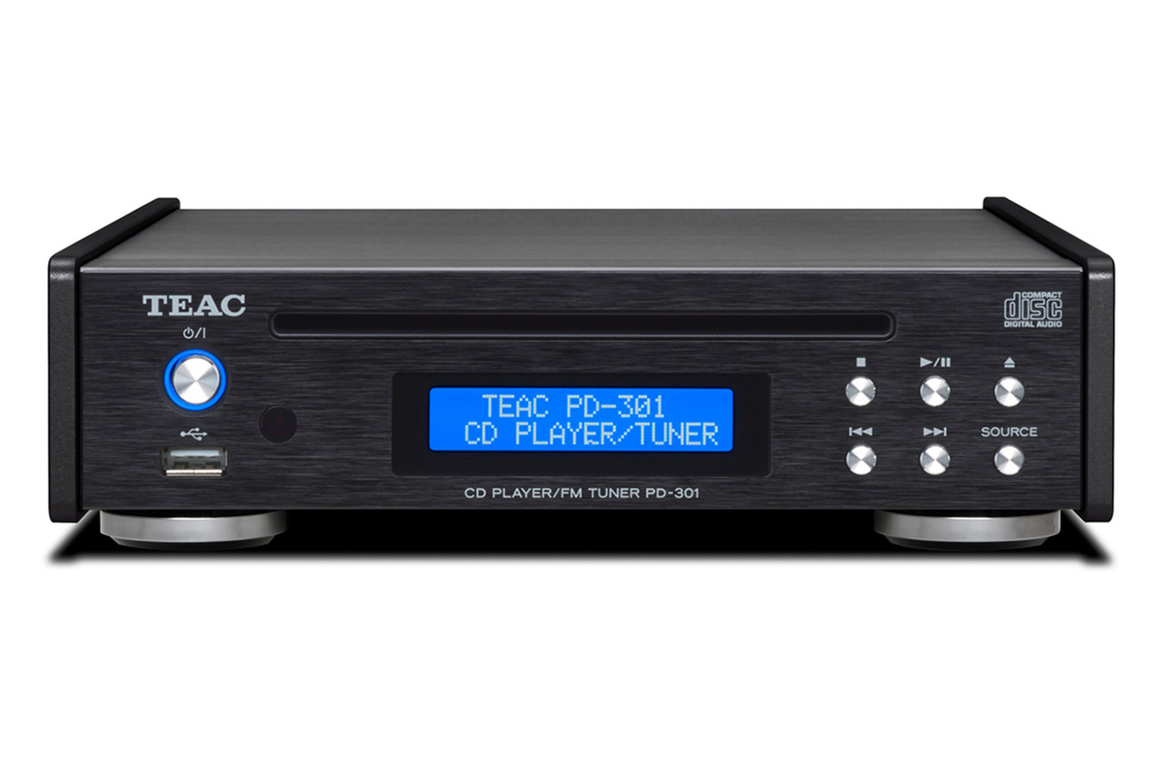 TEAC PD-301DAB-X CD Player with DAB+/FM – Black