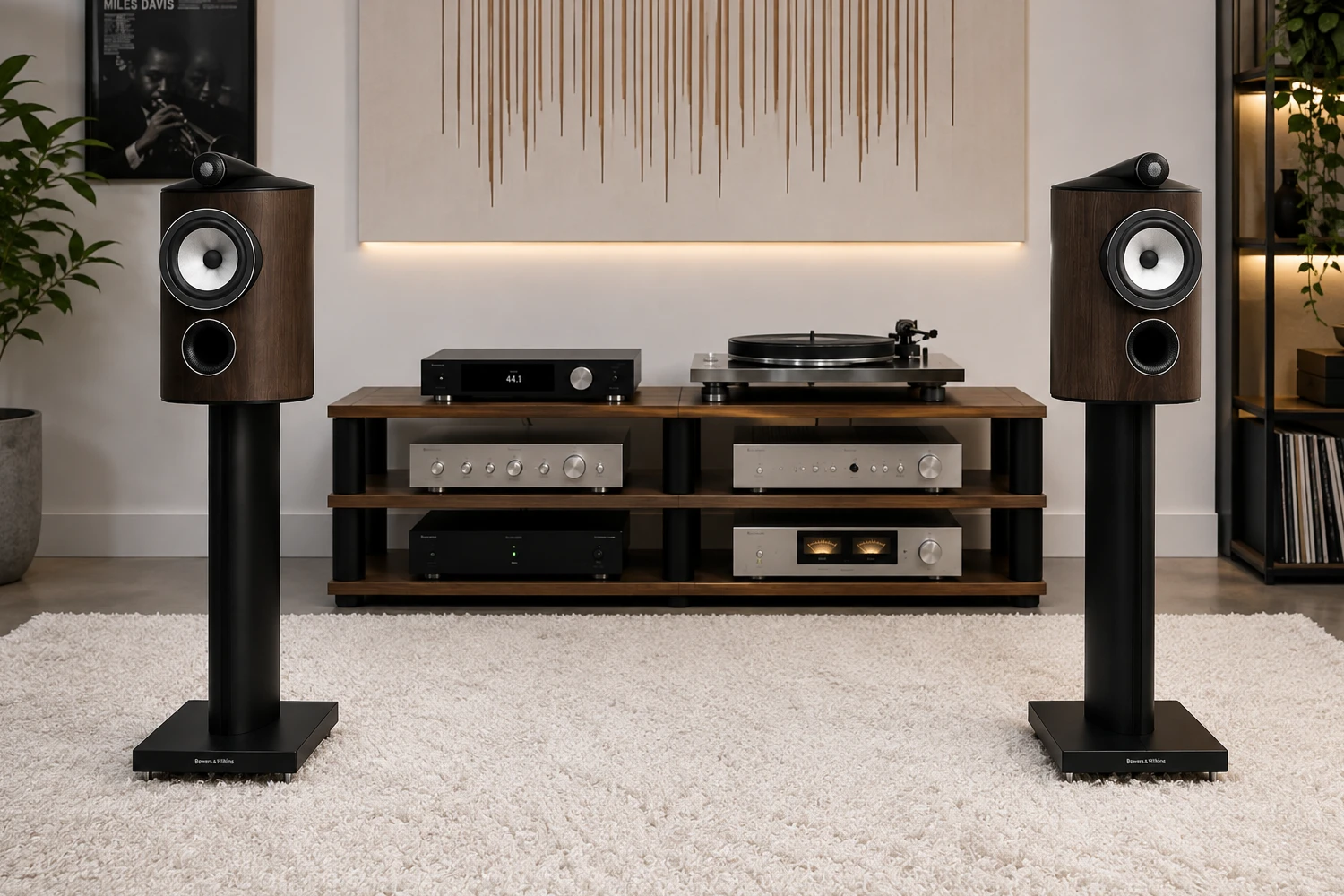 The Bowers & Wilkins 805 D5 is the smallest member of the new 800 Series Diamond D5 range, combining a revised Tweeter-on-Top assembly with a Continuum driver and resonance-controlled cabinet.