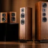 Castle Acoustics has added four British-made loudspeakers across its new Tintagel and Walmer ranges, combining in-house acoustic engineering with handcrafted, real-wood veneer cabinets.