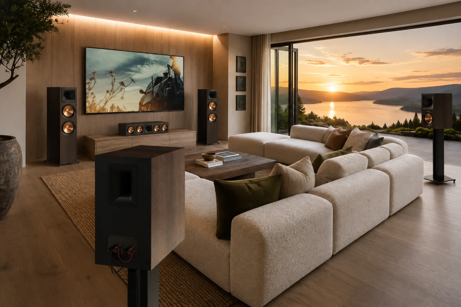 The third-generation Klipsch Reference Premiere series spans floorstanding, bookshelf, center, surround and Dolby Atmos speakers, led by the RP-8263FA.