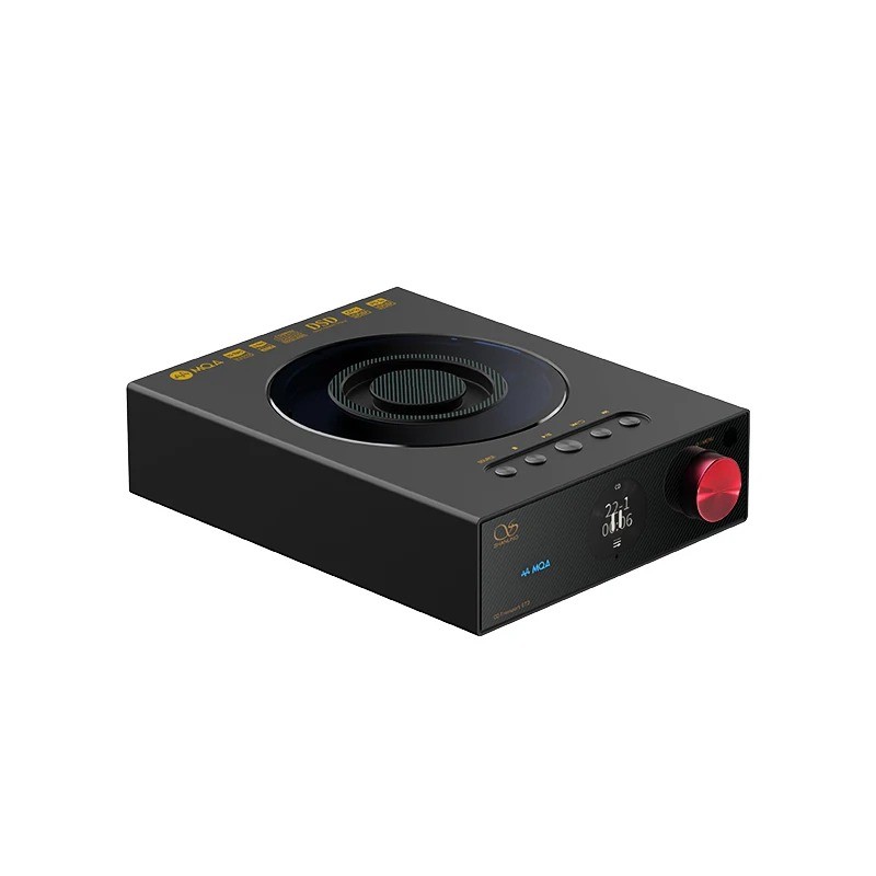 Shanling ET3 EVO Combines CD Transport and Network Playback 10 The front panel features a 320 x 290 IPS display, a multifunction dial, and hardware buttons.