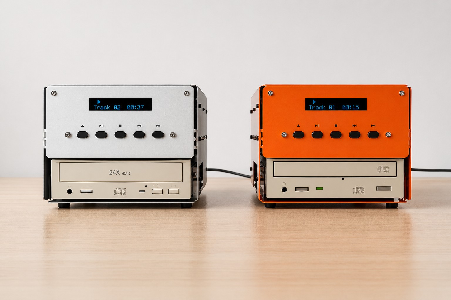 CD-ROM PLAYER 01 Gives Used Computer Drives a New Hi-Fi Role 8 CD-ROM PLAYER 01 transforms an obsolete computer component into a functional audio device.