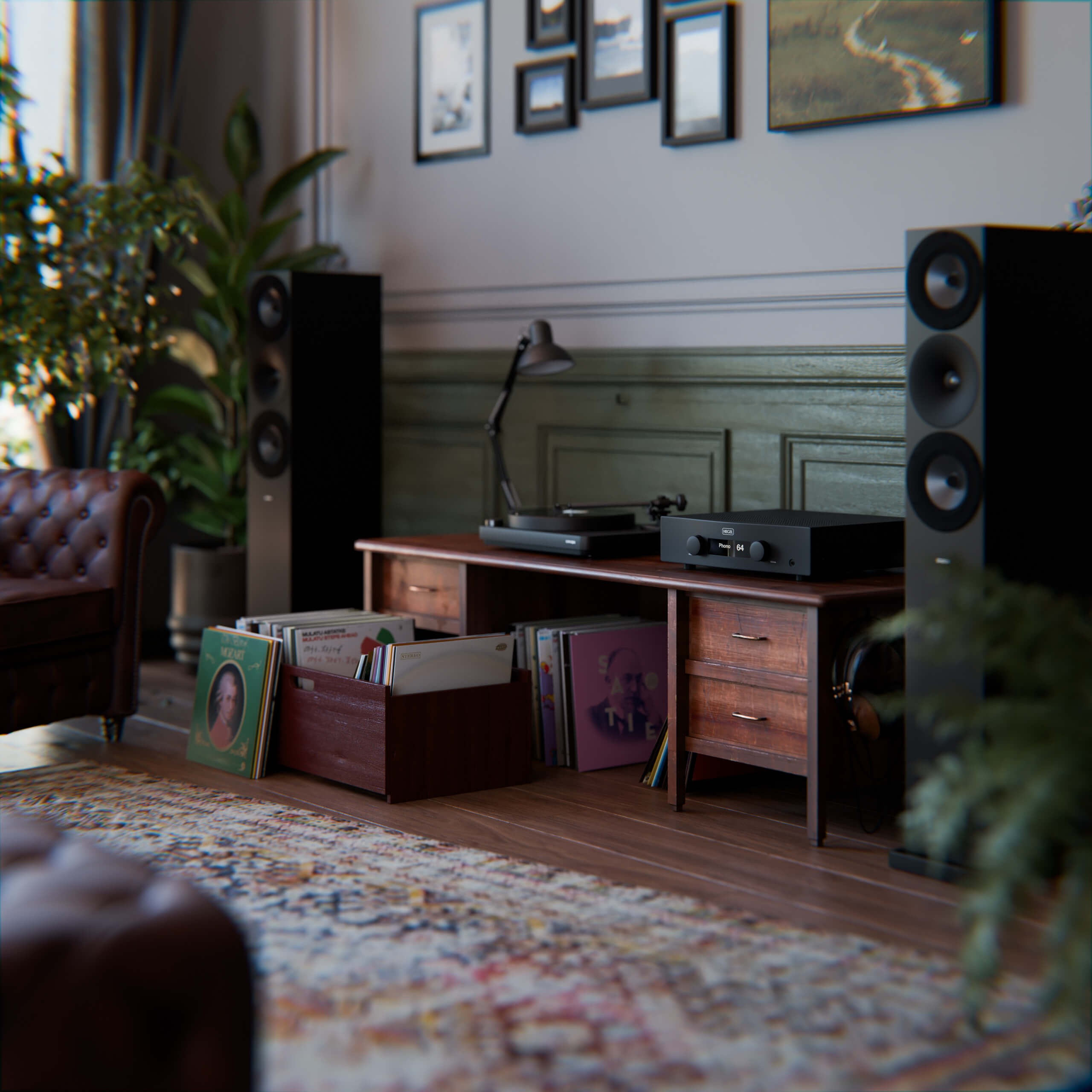 The H200 has been developed as a complete integrated amplifier in which all components work together with the amplifier as the central point. 