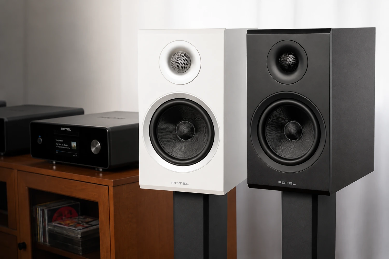 The passive two-way Rotel Amora 5 combines custom drivers, an MDF bass-reflex enclosure and flexible speaker terminals in the brand’s first loudspeaker for more than 25 years.