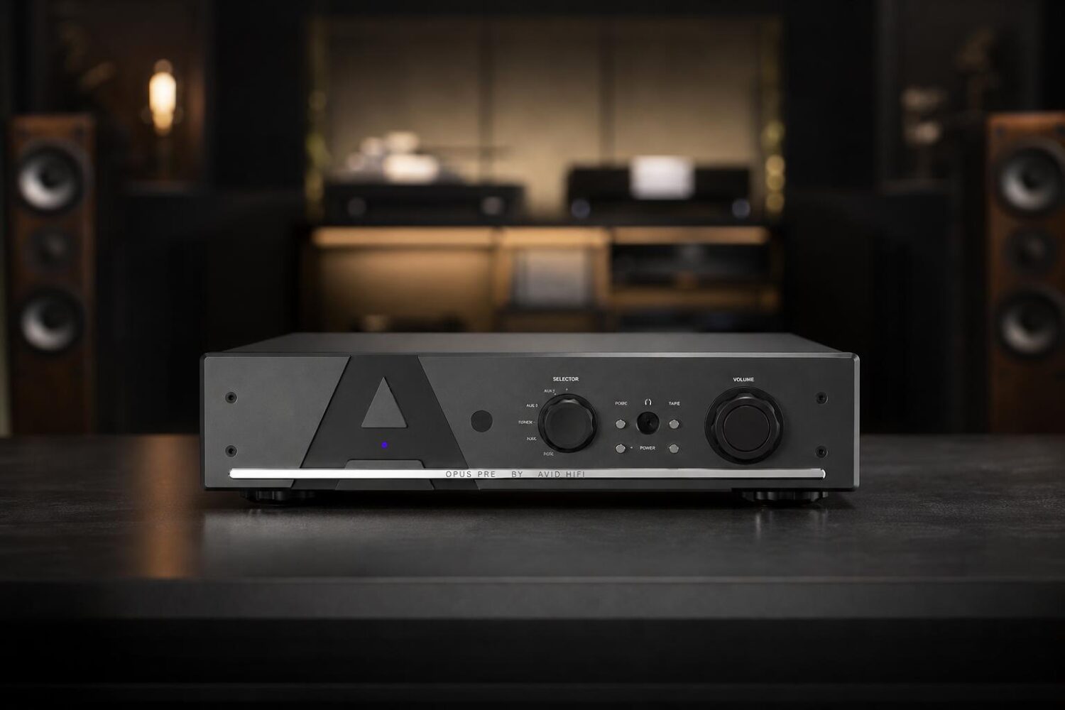 Avid Opus Pre analog preamplifier and Opus Power stereo power amplifier