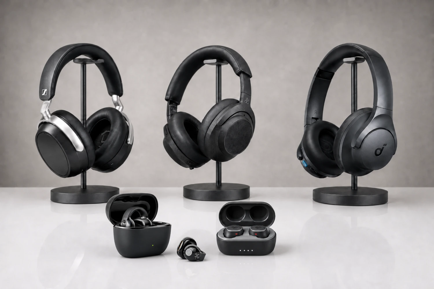 Wireless headphones now span far more than conventional music listening. This selection highlights models designed for everyday use, exercise, gaming, open-fit comfort and sleep.