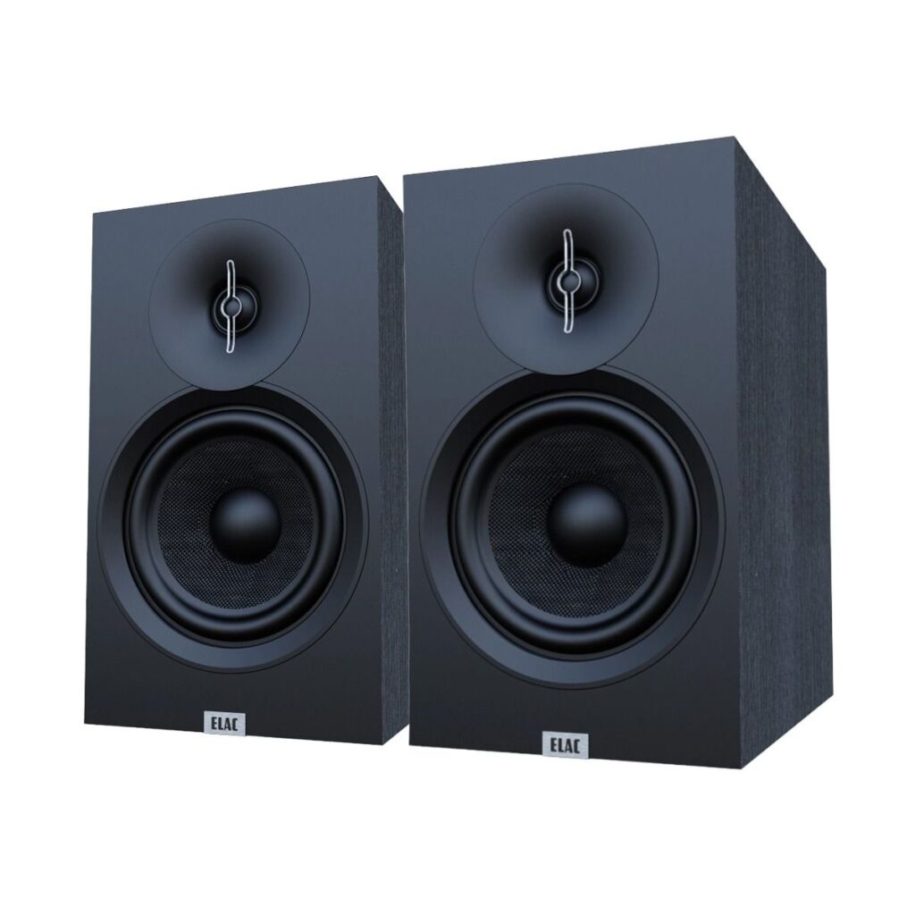 Shop 28 ELAC Debut 3.0 DB63 Bookshelf Speakers – Black Ash