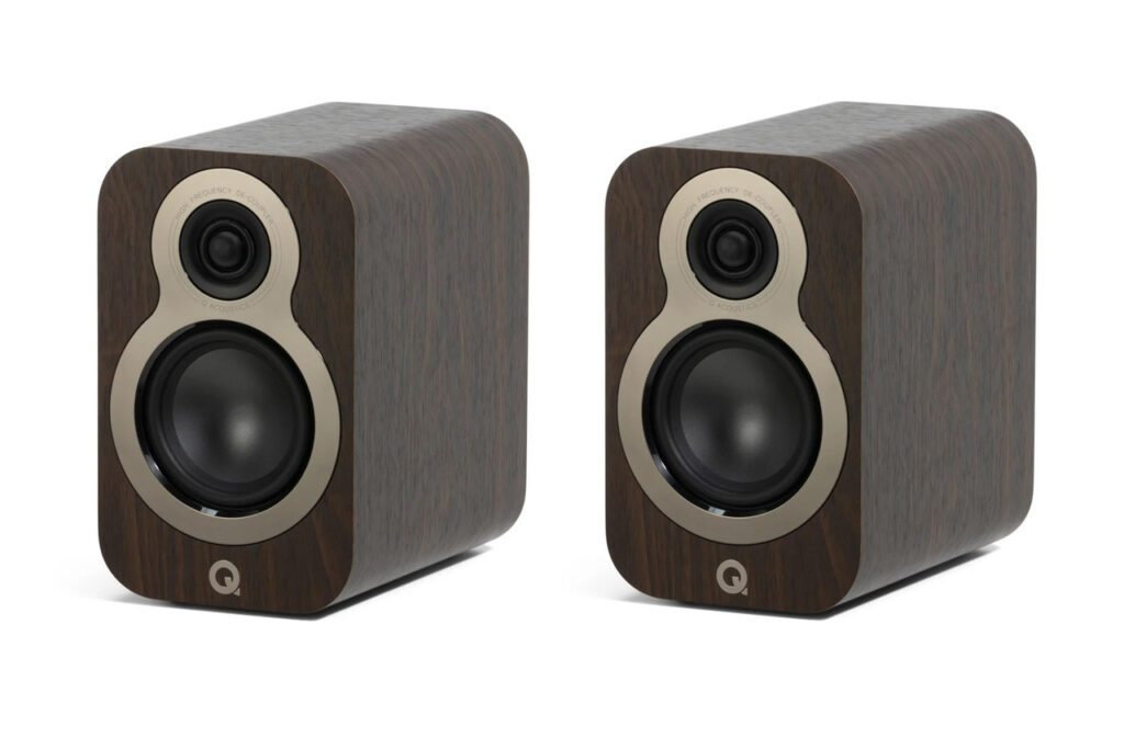 Shop 3 Q Acoustics 3010c Speakers – Claro Walnut