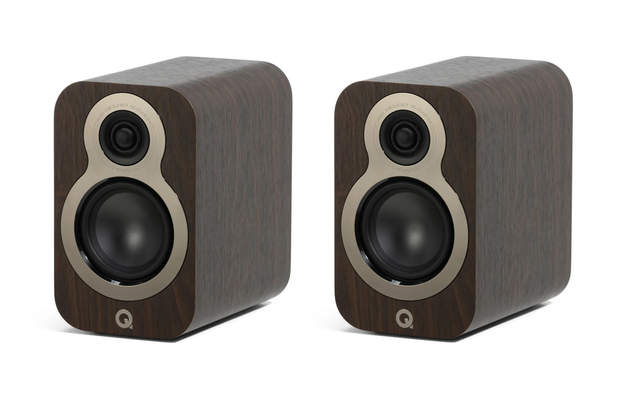 Q Acoustics 3010c Speakers – Claro Walnut