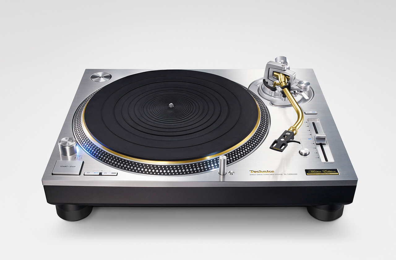 Technics SL-1200G Master Edition Turntable (Silver)