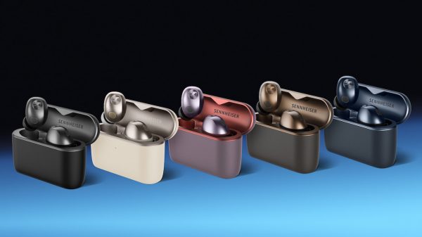 Sennheiser MOMENTUM True Wireless 5 Brings Longer Life to Flagship Earbuds 9 Sennheiser MOMENTUM True Wireless 5 cream earbuds and charging case