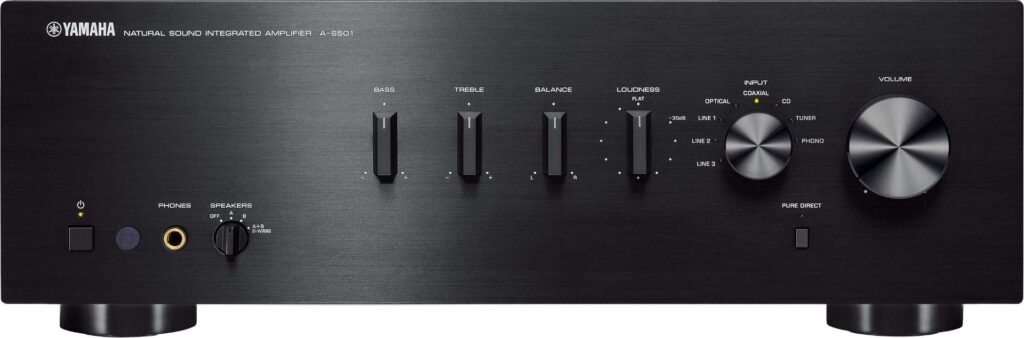 Yamaha A-S501 Integrated Amplifier – Black