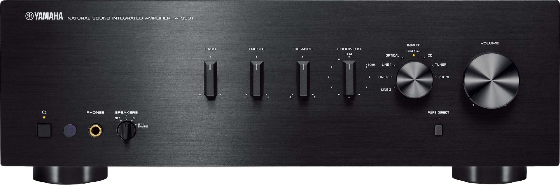 Yamaha A-S501 Integrated Amplifier – Black