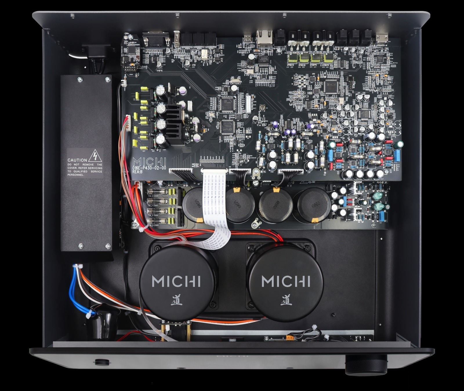 Rotel Expands Michi Prestige Series With P430 and S430 Amplifiers 11 Rotel Michi Prestige P430 preamplifier and S430 stereo power amplifier