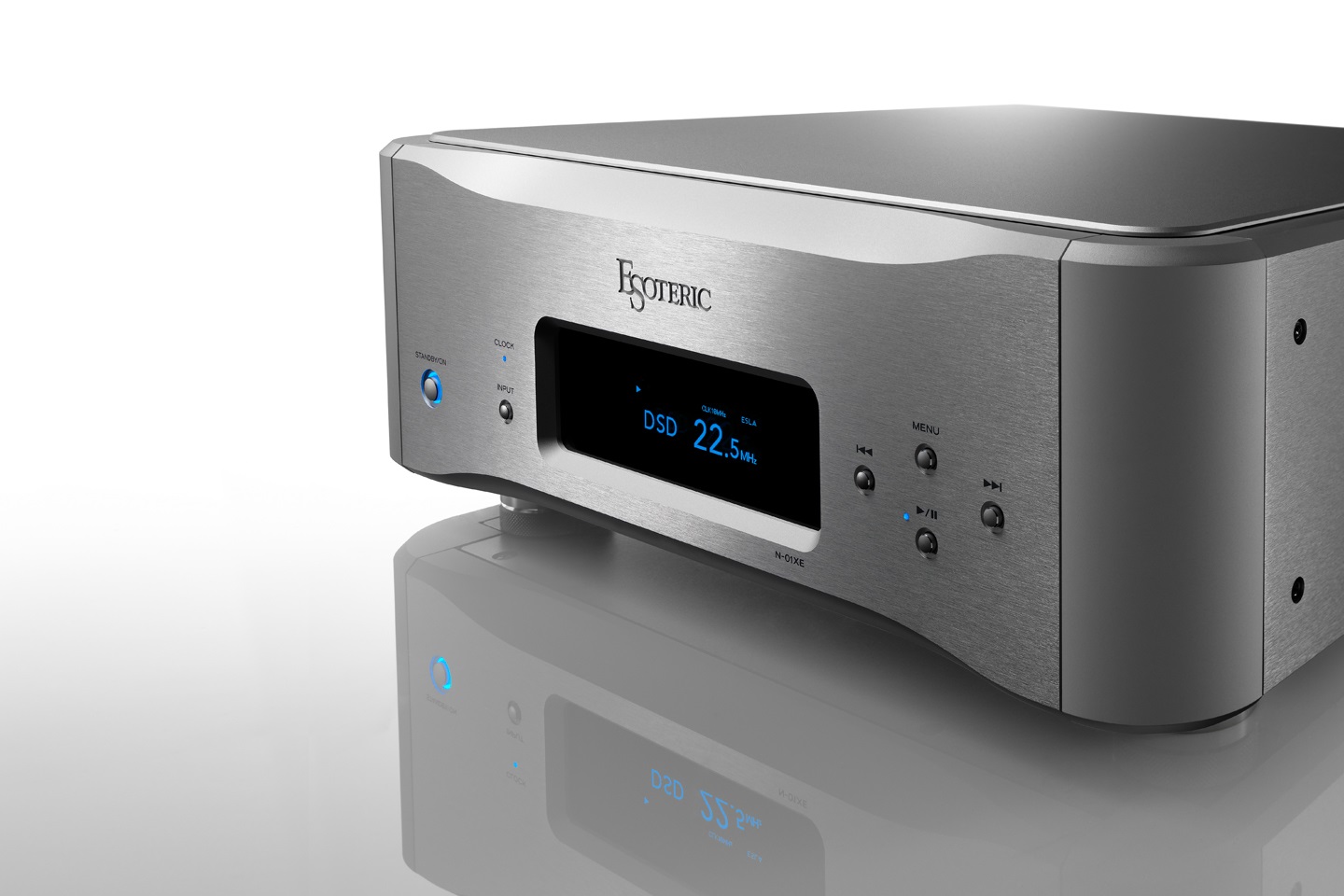 Esoteric N-01XE Brings Grandioso-Derived Digital Technology to the 01 Series 8 Esoteric N-01XE flagship network player and digital-to-analog converter