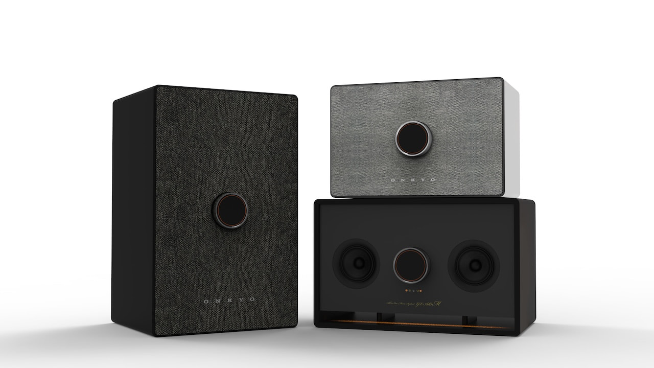 Onkyo Creator GX-AiO Range Brings 2.1 Sound to Three All-in-One Systems 2 Onkyo Creator GX-AiO all-in-one speaker system with integrated controls and fabric grille