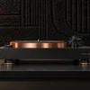 The Aurora is Argon Audio’s first direct-drive turntable, combining a low-resonance MDF plinth, an Ortofon Concorde Music Blue cartridge and a switchable MM phono preamplifier.