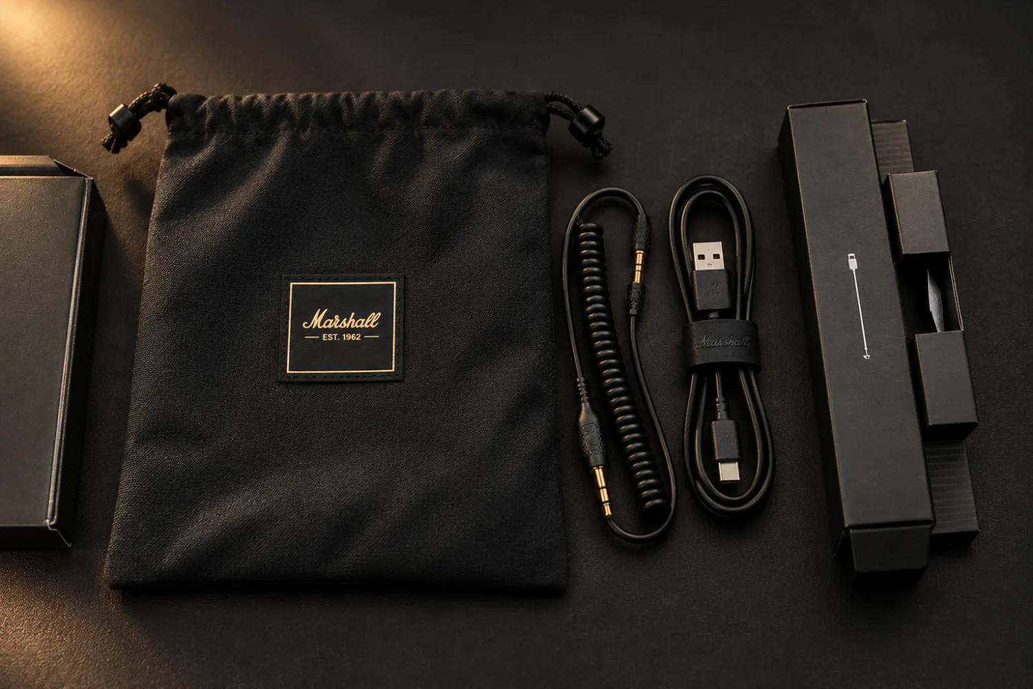 The Milton A.N.C. package keeps things simple, with the headphones joined by charging and wired-listening cables plus a soft carrying pouch.