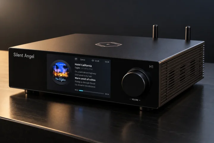Silent Angel H1 Pure Music Hub Brings a Large Display to Desktop Streaming