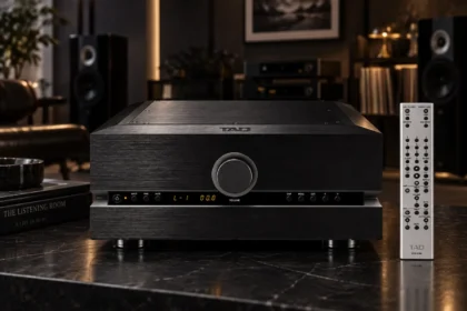 The TAD A1000D builds on the analog A1000 integrated amplifier by adding digital inputs and the company’s digital signal processing and D/A conversion technology.