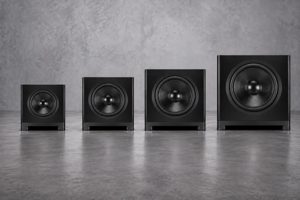 Wharfedale Nova Subwoofers Span 8 to 15 Inches