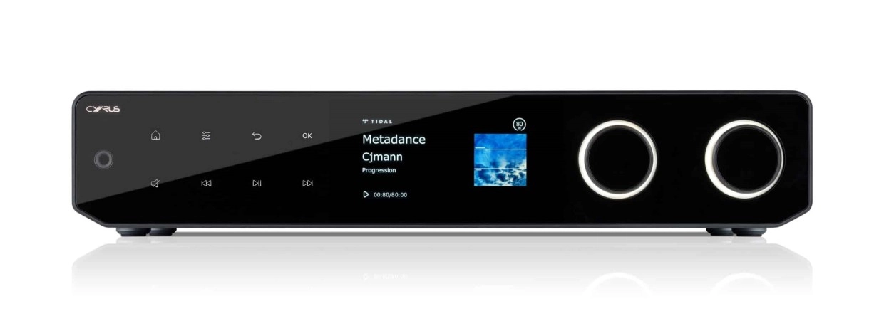 Cyrus 80 Amp Brings Full-Width Design and BluOS Streaming 2 Cyrus 80 Amp full-width integrated amplifier