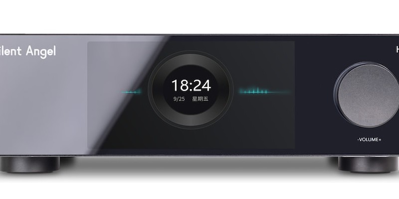 Silent Angel H1 Pure Music Hub Brings a Large Display to Desktop Streaming 2 Silent Angel H1 Pure Music Hub with its 5.5-inch front information display