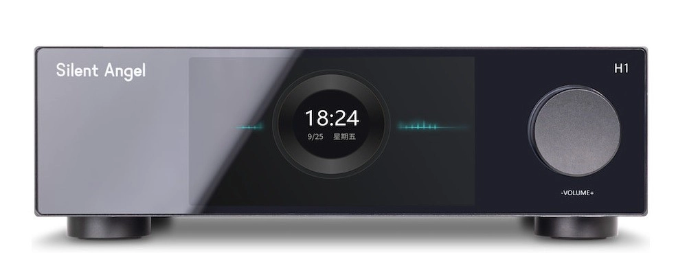 Silent Angel H1 Pure Music Hub Brings a Large Display to Desktop Streaming 4 Silent Angel H1 Pure Music Hub with its 5.5-inch front information display