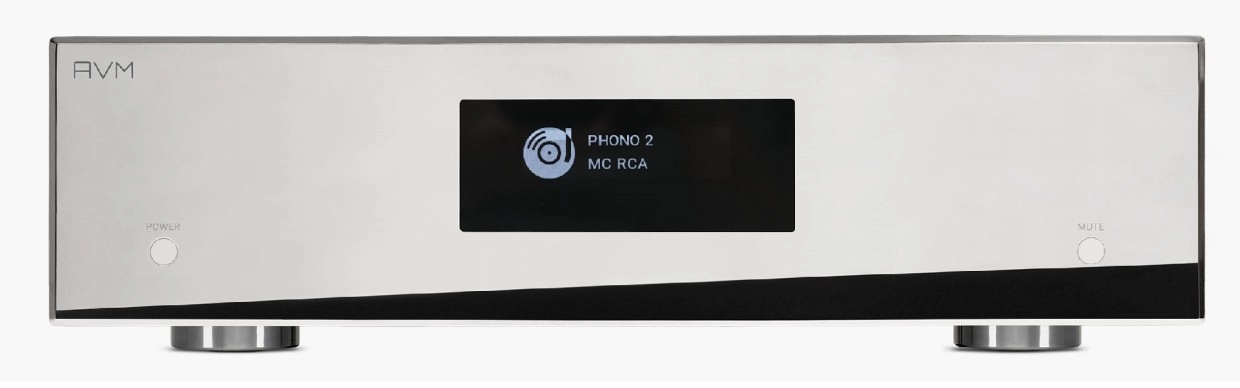 AVM PH 5.3 phono preamplifier with aluminum front panel