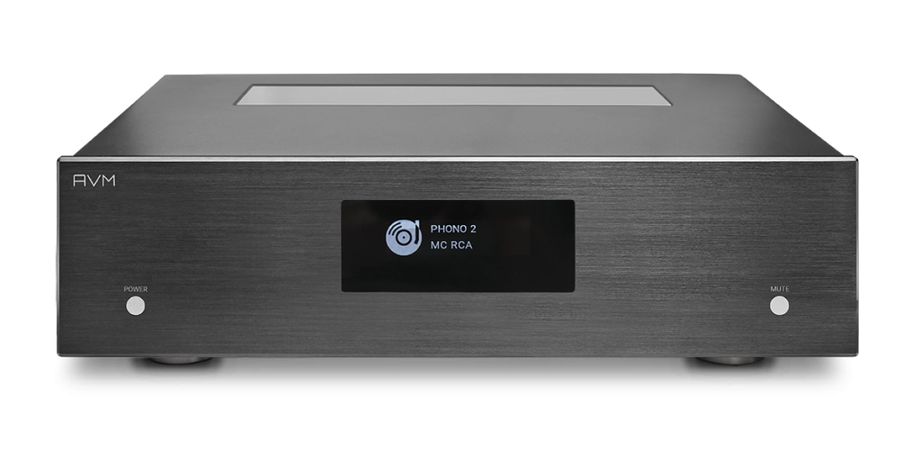 AVM PH 5.3 phono preamplifier with aluminum front panel