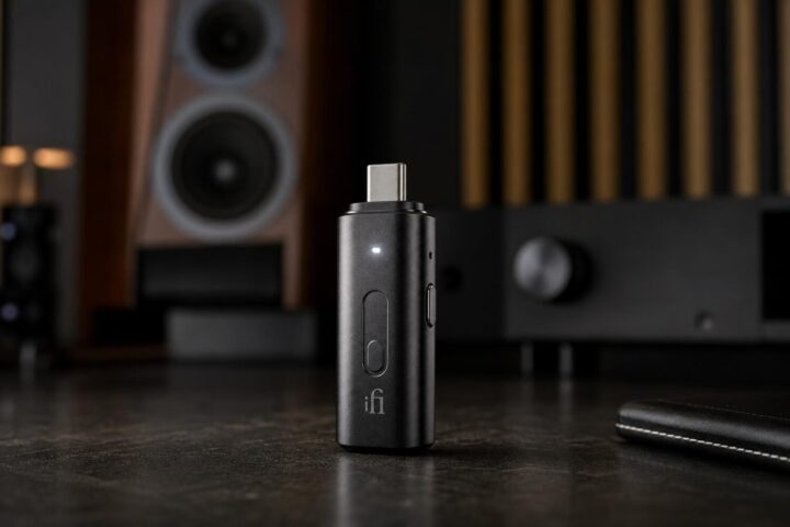 iFi UP Play Max compact USB Type-C Bluetooth audio transmitter