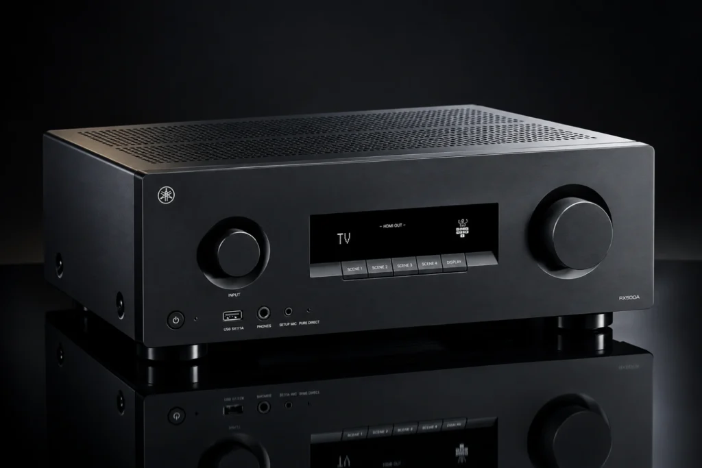 Yamaha RX300A and RX500A Bring 8K Video and Atmos to New AV Receiver Range