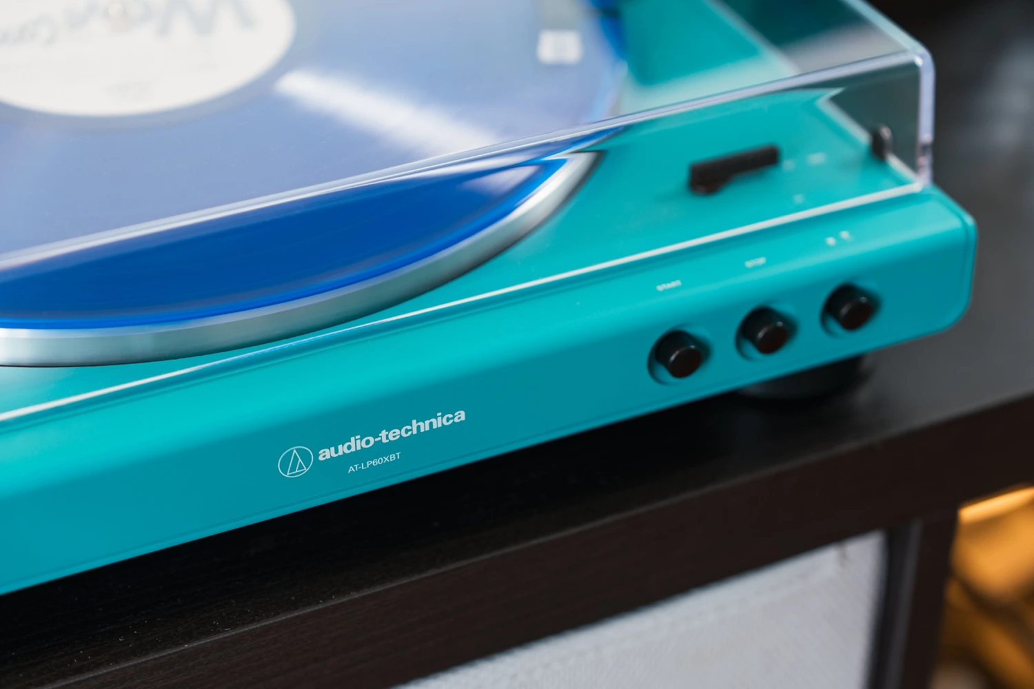 Audio-Technica Gives the Automatic AT-LP60XBT a Bold Teal Makeover