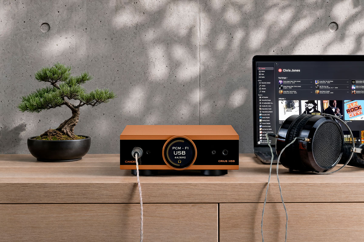 Canor Crius H5S Shrinks a Headphone Hub and Preamp Into One Chassis 24 Four front-panel headphone connections — XLR, 4.4mm, 6.3mm and 3.5mm — give the Crius H5S broad compatibility without relying heavily on adapters.