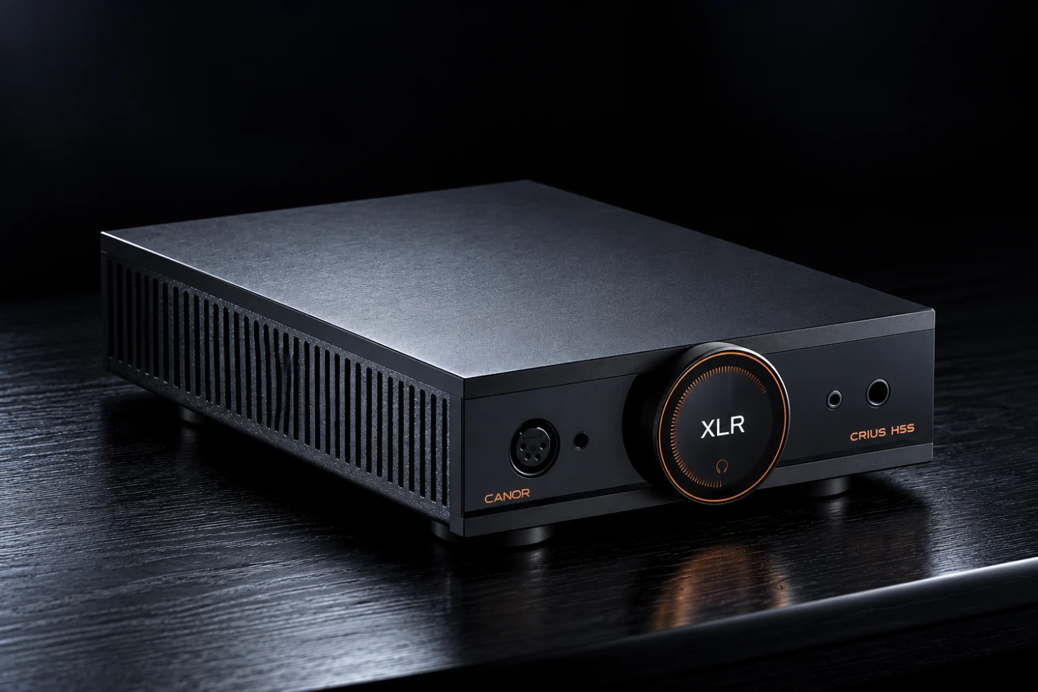 The first model in Canor’s Essential Line combines a discrete headphone amplifier, dual-mono ESS conversion and balanced preamplification in a desktop-sized enclosure.