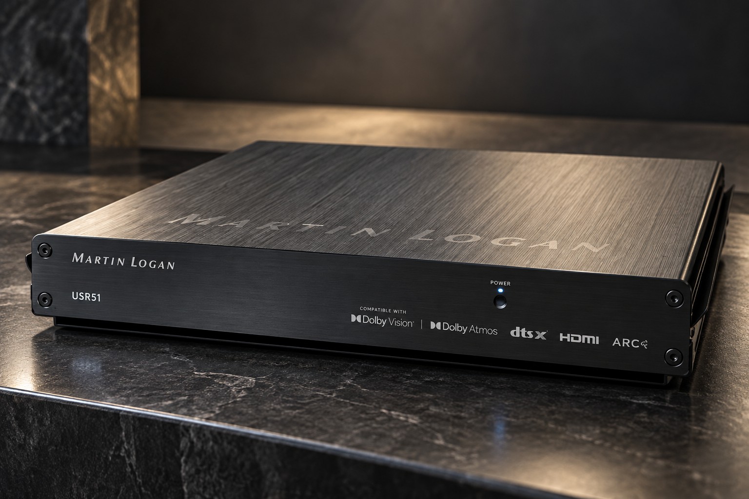 A Receiver Designed to Disappear: MartinLogan’s USR51 23 A compact 5.1-channel design makes the USR51 suitable for installations where a full-size AV receiver would be difficult to accommodate.