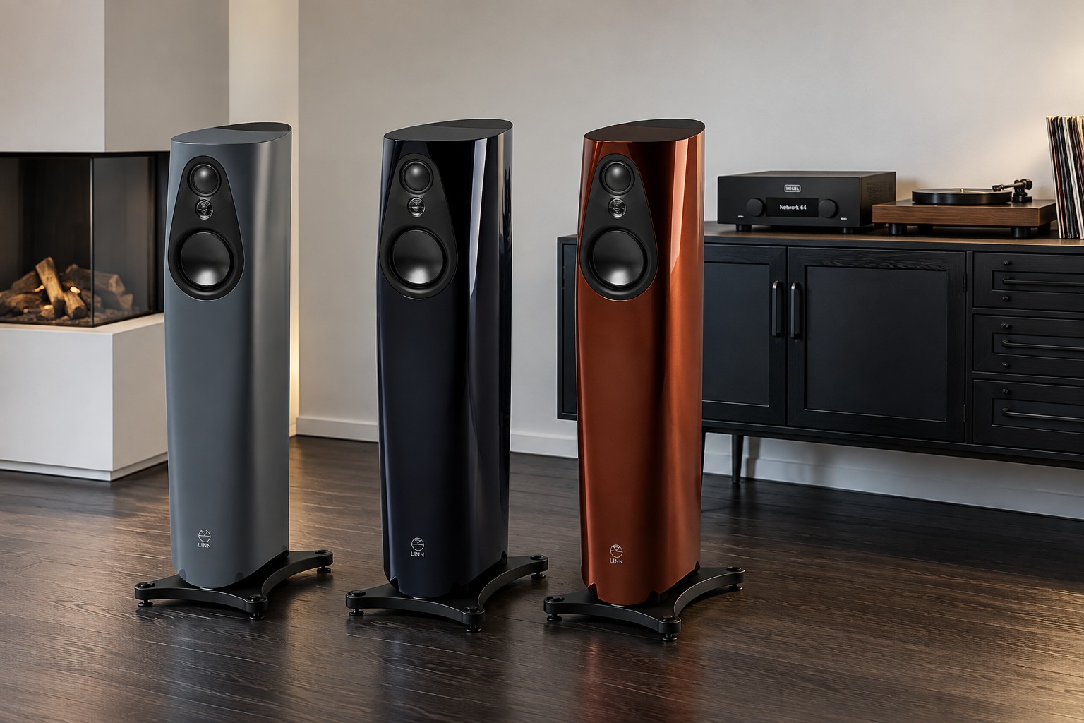 Linn 343 Floorstander Brings Pistonik Bass to Two Configurations 9 Technically clear, visually calm, and emotionally direct. The miracle of the 343 is how radically it changes the capabilities of a compact loudspeaker: reference performance beautifully packaged in a form that fits in any home.