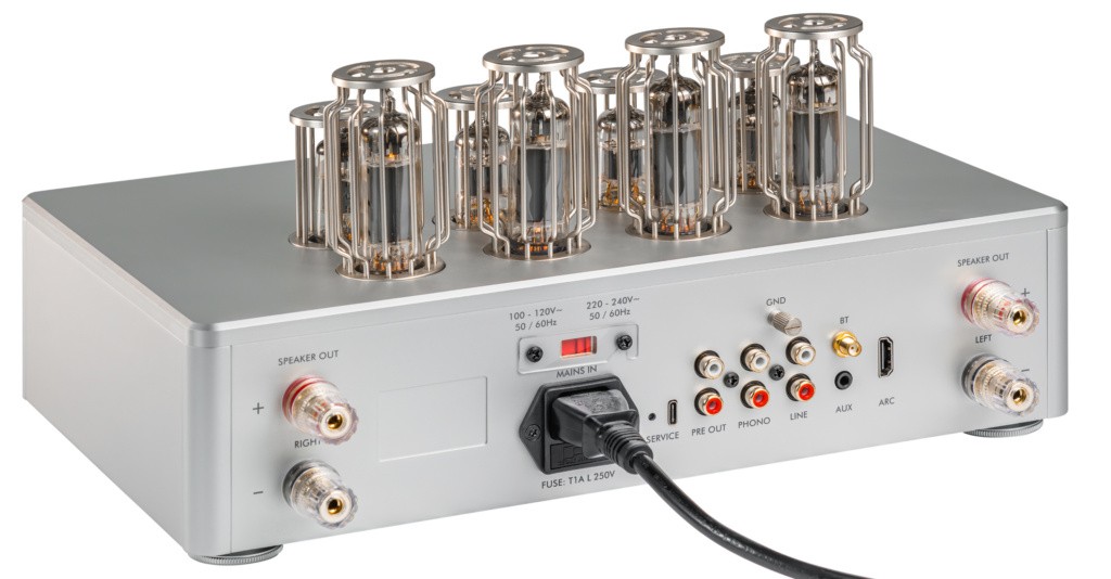 ELAC Tube 100 Puts HDMI ARC at the Heart of Valve Hi-Fi 23 On the back you'll find both classic analog connections and modern interfaces