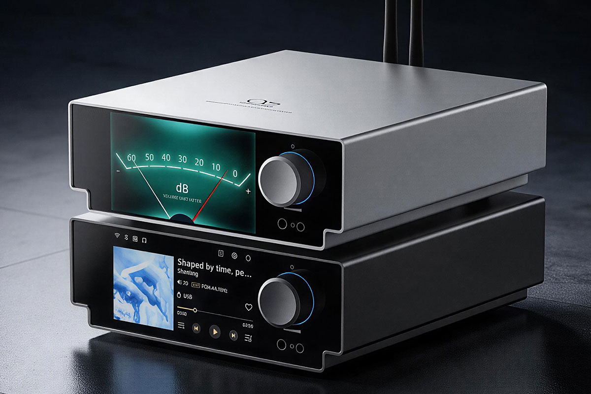 Shanling SM50 Packs a Streamer, Preamp and Headphone Amp Into One Compact Box 23 A 4.5-inch touchscreen gives the SM50 direct access to playback controls, while the Eddict Controller app handles operation from a phone or tablet.