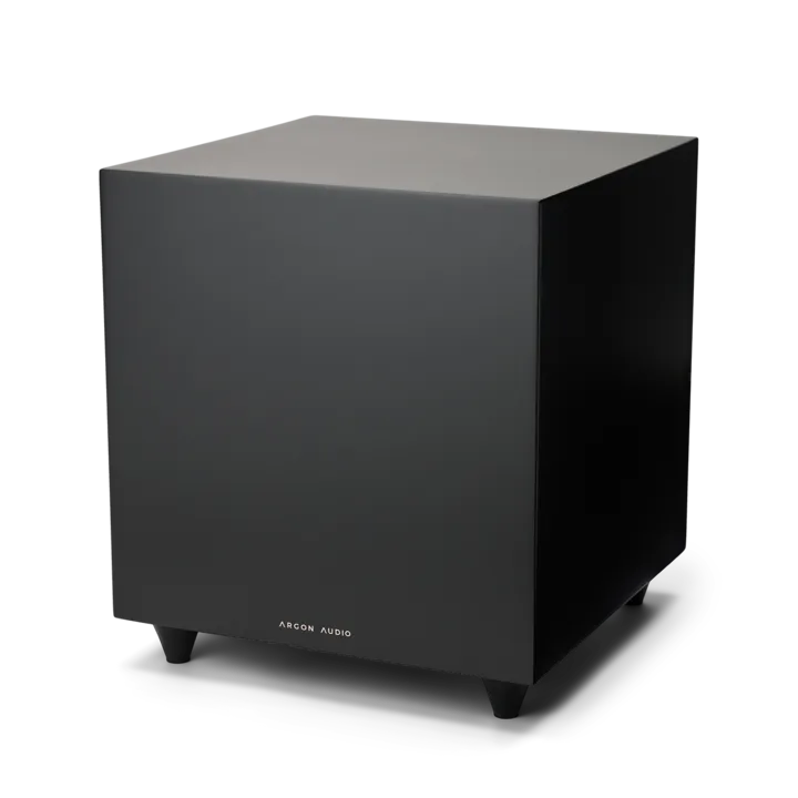 Argon Audio BERLIN SUB 12 Brings Deep Bass and Flexible DSP Setup 9 Argon Audio BERLIN SUB 12 sealed down-firing subwoofer in black